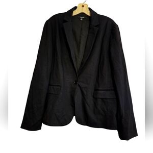 Tapata Black Blazer Academia Preppy Goth Business Casual Size XL